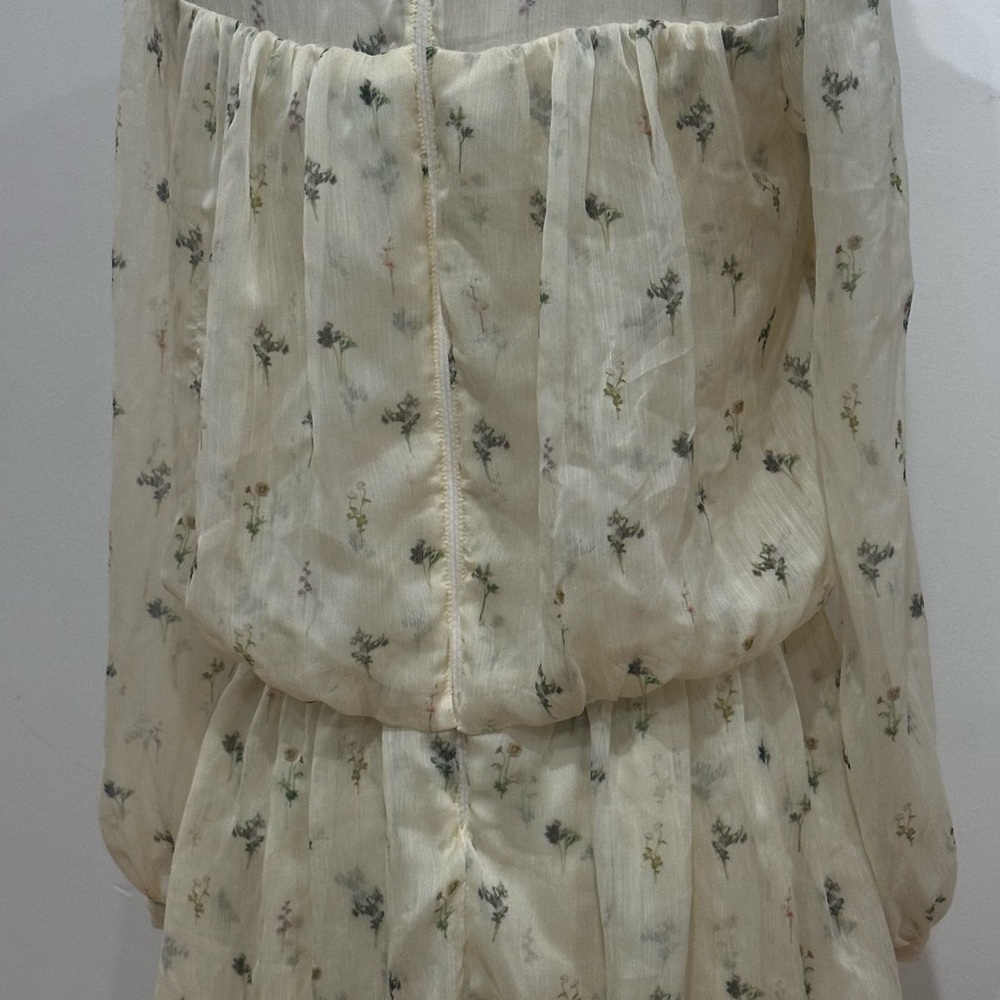 Adam Lippes x RTR Long Sleeve Mini Dress Size:6 - Picture 6 of 12